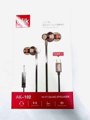 EARPHONE TYPE C ALIK AK102